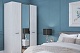 Спальня Хилтон 1, тип кровати Мягкие, цвет Белый премиум - фото 5