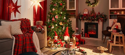 Новогоднее настроение: украшаем дом к празднику