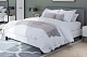Спальня Хилтон 2, тип кровати Мягкие, цвет Белый премиум - фото 3