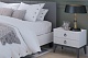 Спальня Хилтон 2, тип кровати Мягкие, цвет Белый премиум - фото 5