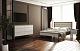 Спальня Хитроу 2, тип кровати Комбинированные, цвет Серый агат, Белый - фото 3