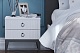 Спальня Хилтон 1, тип кровати Мягкие, цвет Белый премиум - фото 4